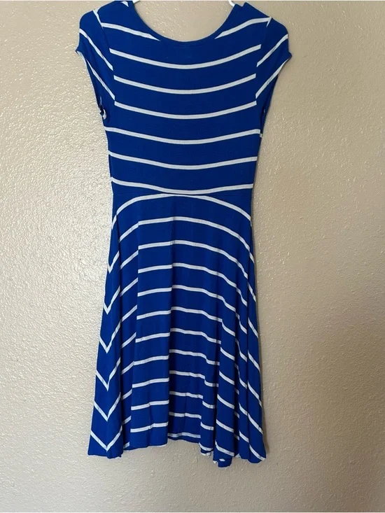 Blue & White Striped Old Navy Tunic Dress - Picture 5 of 5